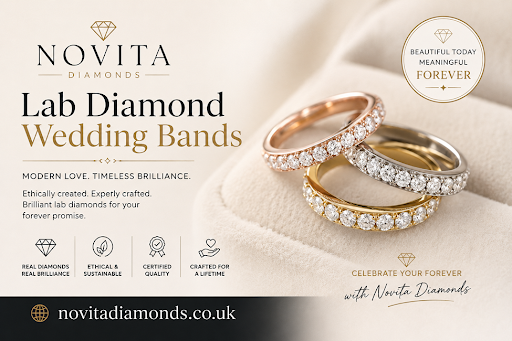 Lab Diamond Wedding Band in Lahore | Smart Ring Guide